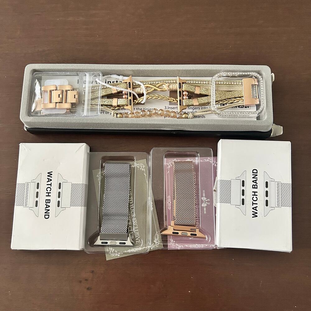 Assorted Watch Bands for Apple Watch Series Lot 33